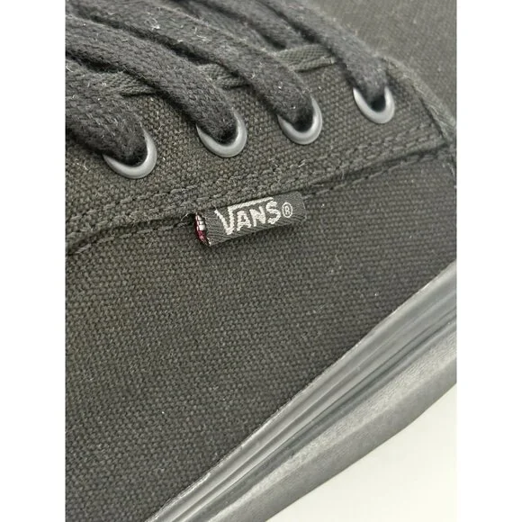 Vans Pro Black Canvas Skateboarding Shoe Size 11 Mens - Picture 8 of 10